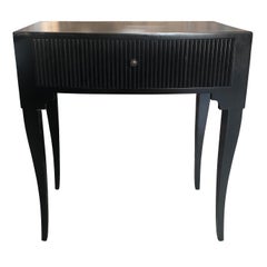 Baker Furniture Black Console Table