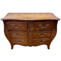 Baker Furniture Bombe Chest Commode Dresser Chest of Drawers