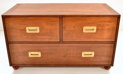 Baker Furniture Campaign-Style Low Chest