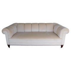 Baker Furniture Channel Back Sofa by Barbara Barry