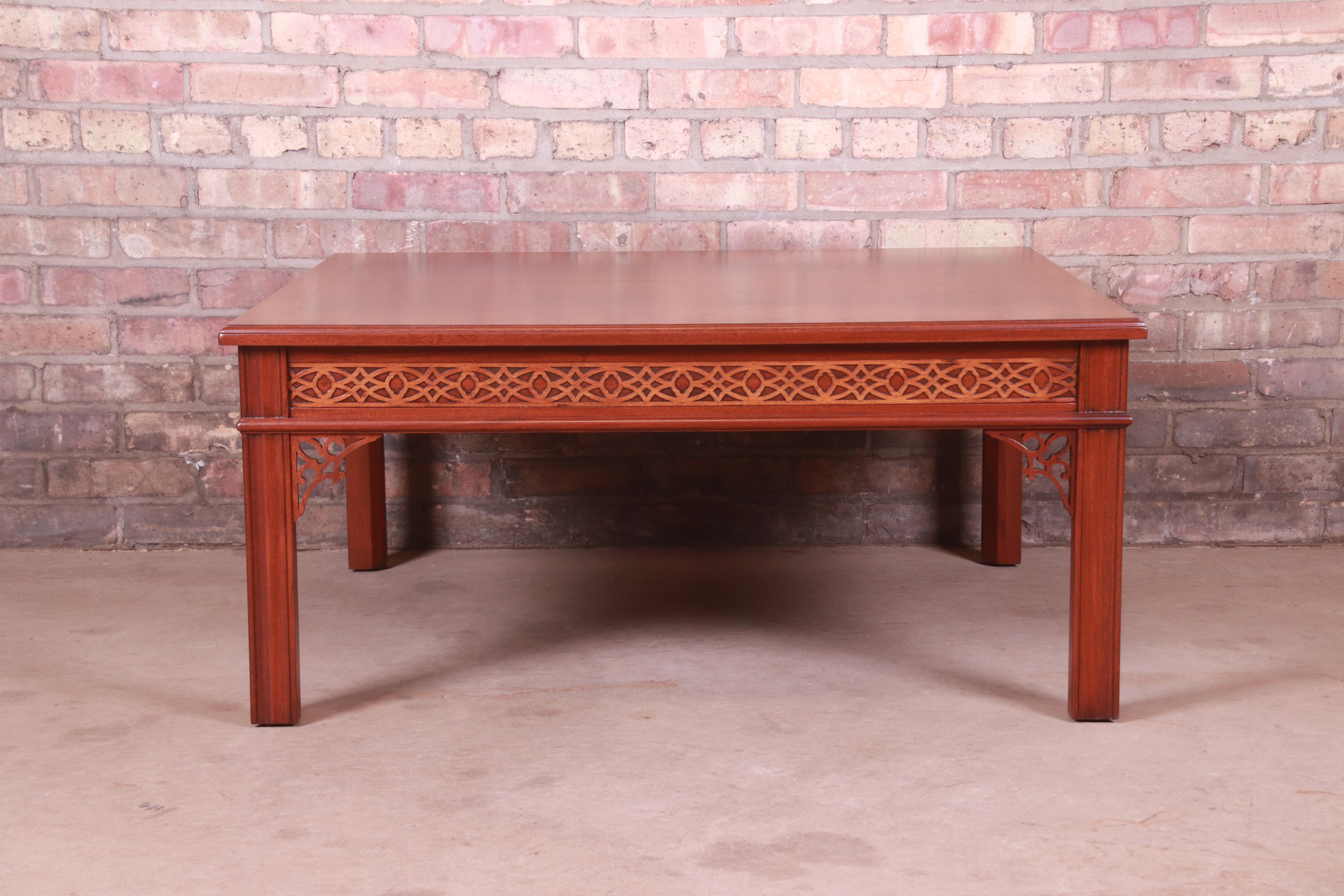 chinese chippendale coffee table