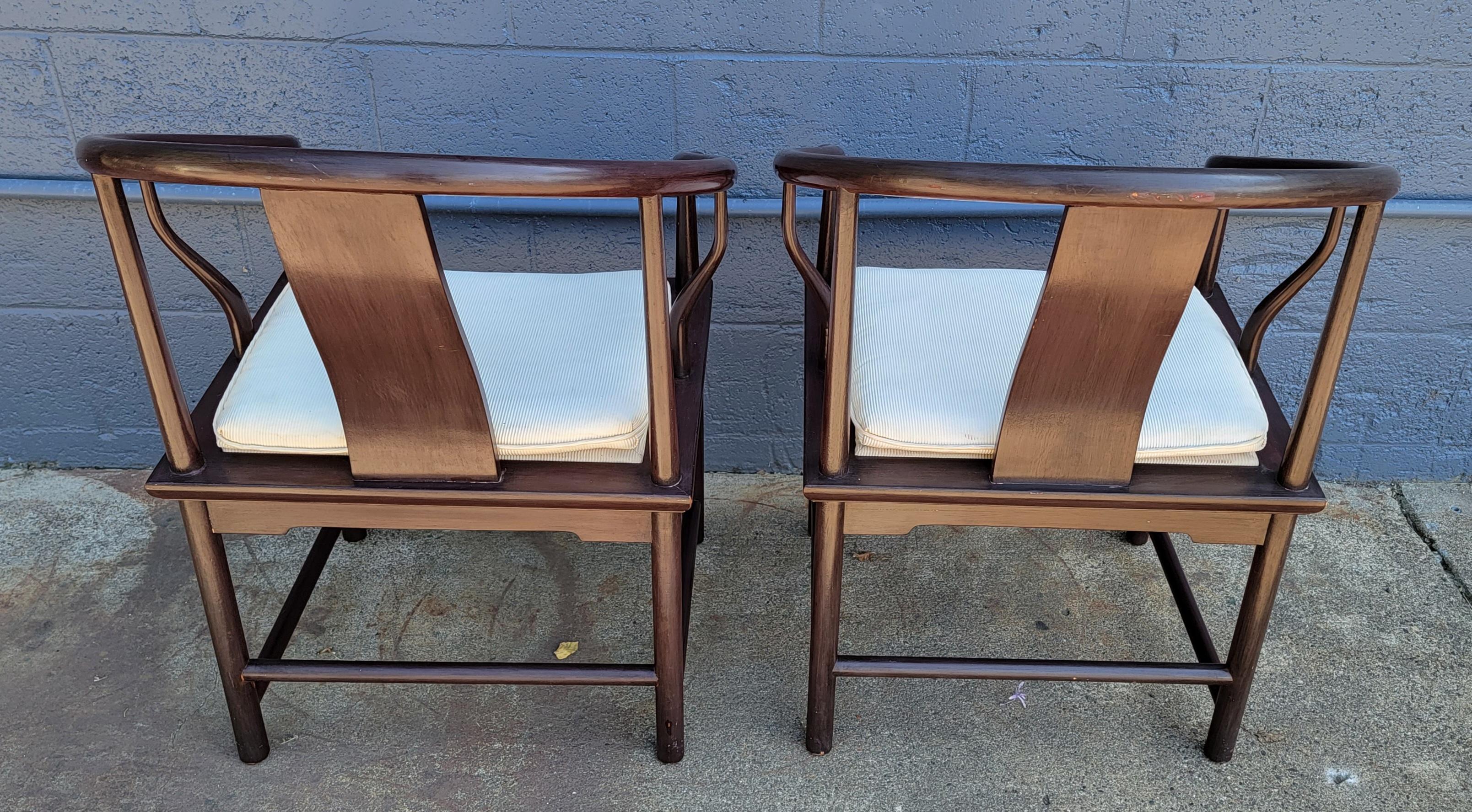 baker furniture vase back chairs