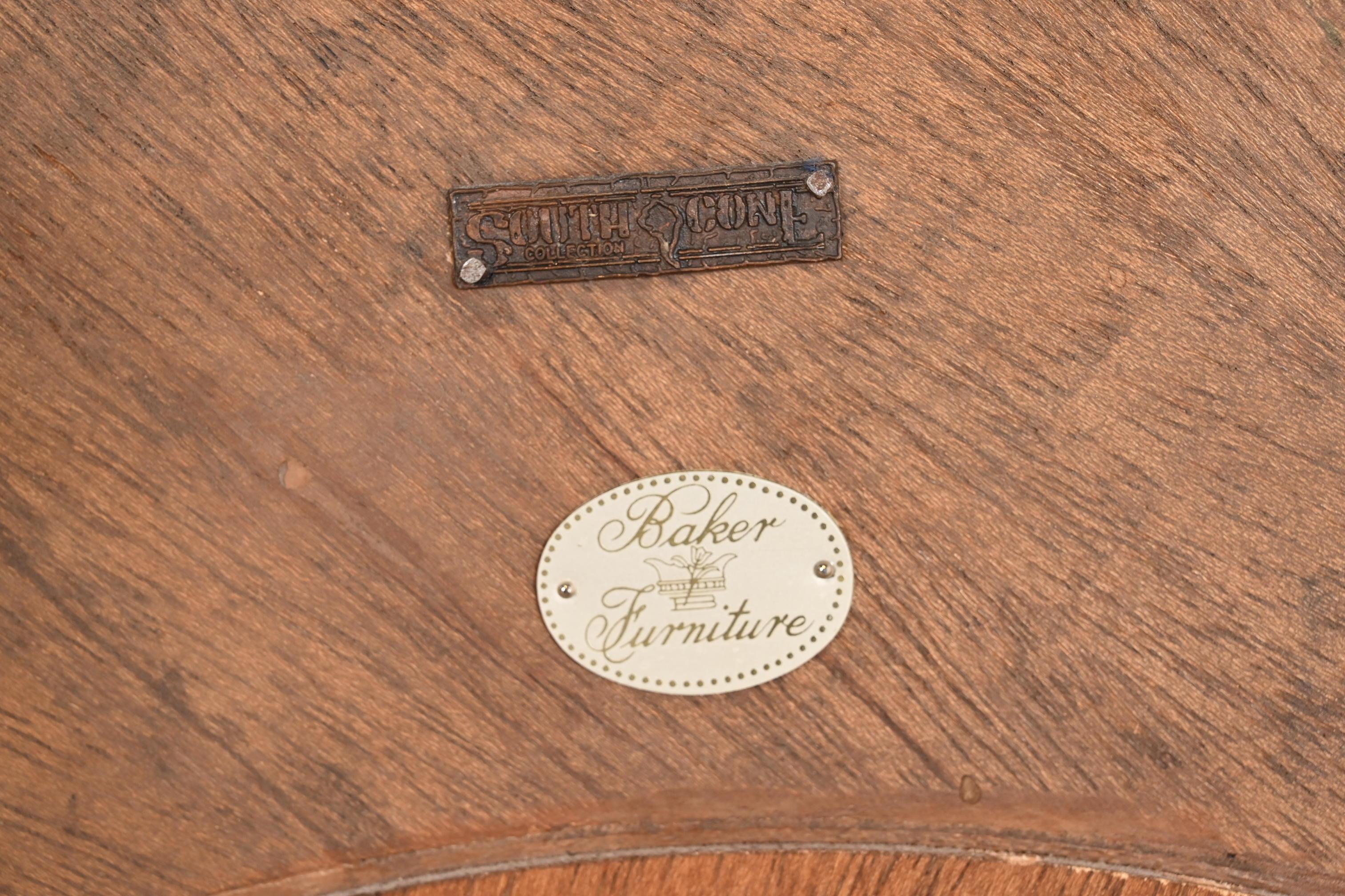Baker Furniture Chinoiserie Eglomise Sunburst Wall Mirror 4