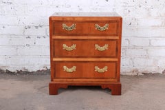 Baker Furniture Chippendale Fruitwood Chest of Drawers or Commode