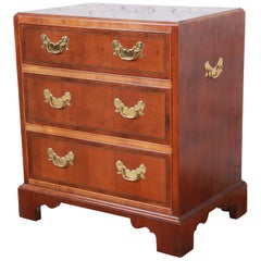 Baker Furniture Chippendale Fruitwood Chest of Drawers or Commode