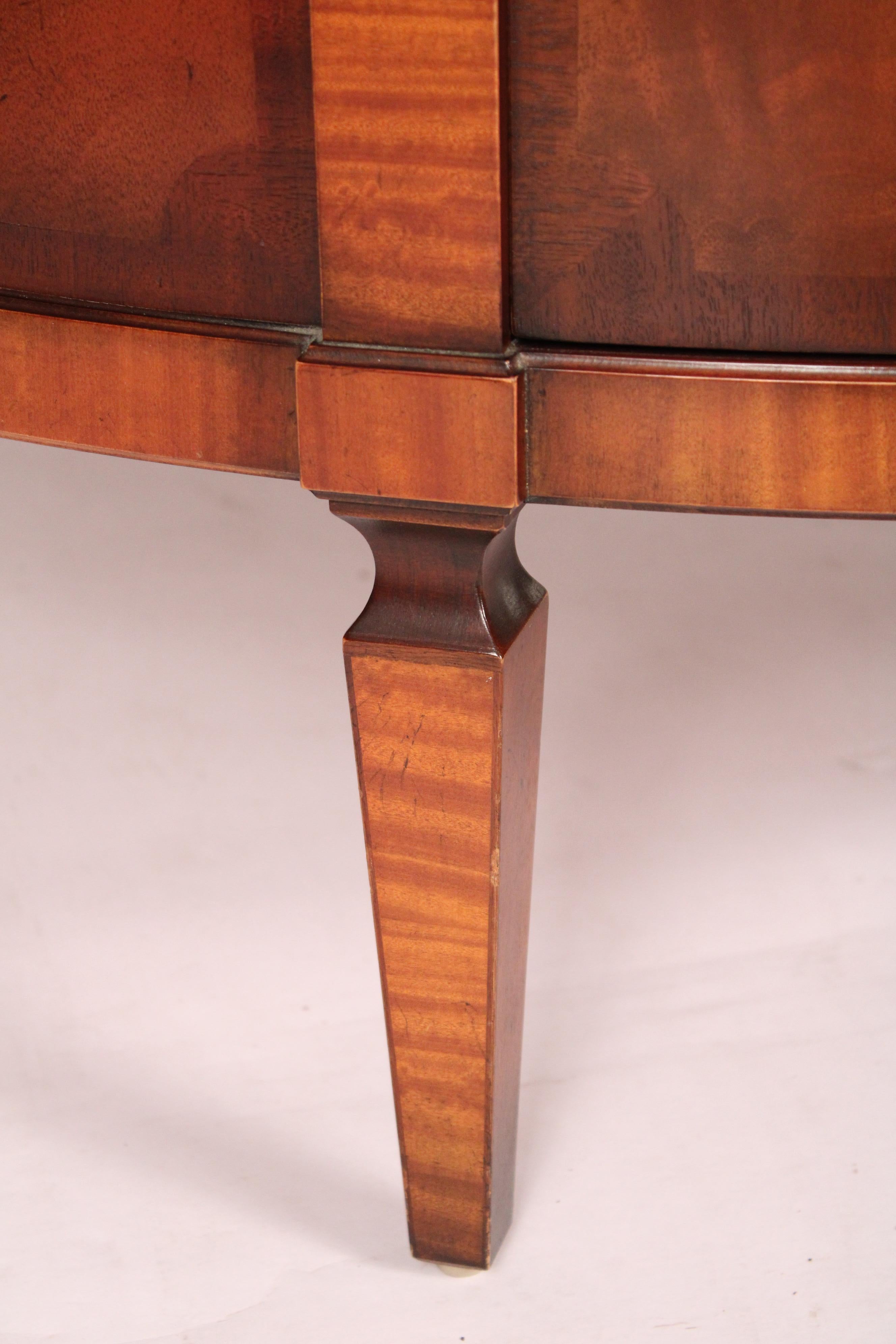 Baker Furniture Company Charleston Collection Demi Lune Inlaid Cabinet 3