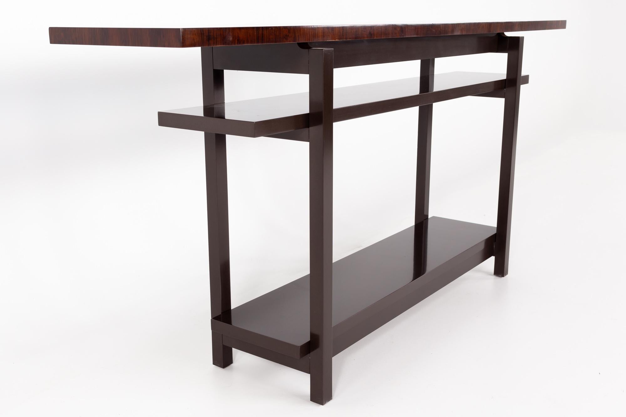 American Baker Furniture Contemporary Console Table For Sale