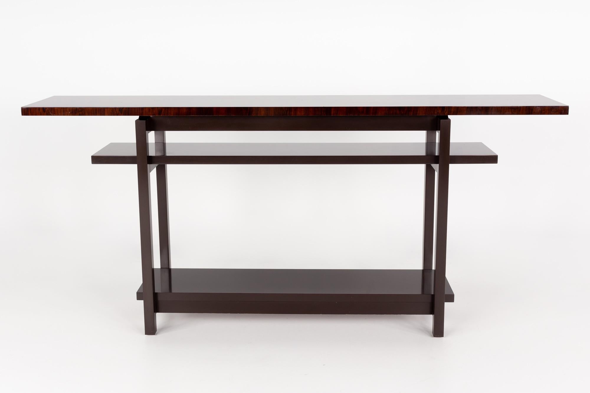 Baker Furniture Contemporary Console Table For Sale 2