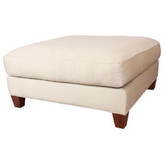 Baker Furniture Contemporary Down-Filled Ottoman