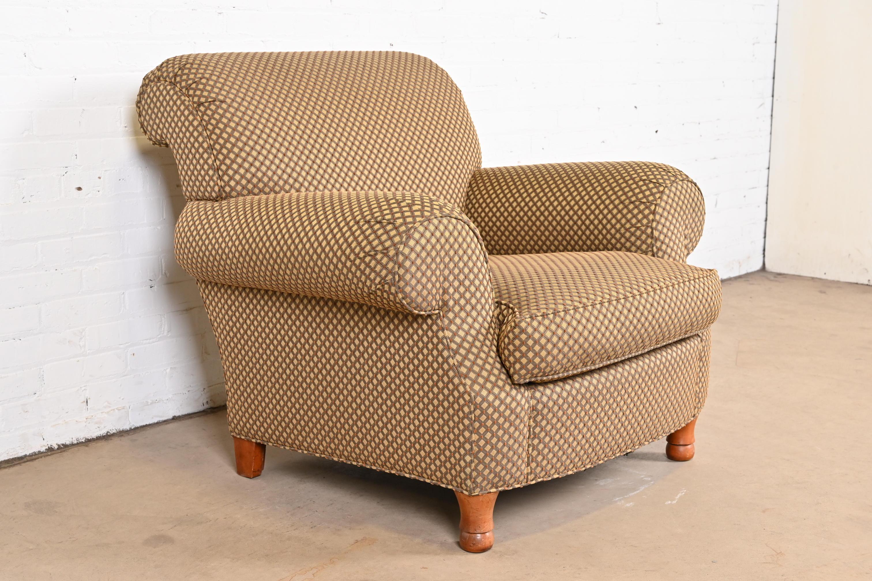 XX secolo Sedia da salotto imbottita contemporanea Baker Furniture in vendita