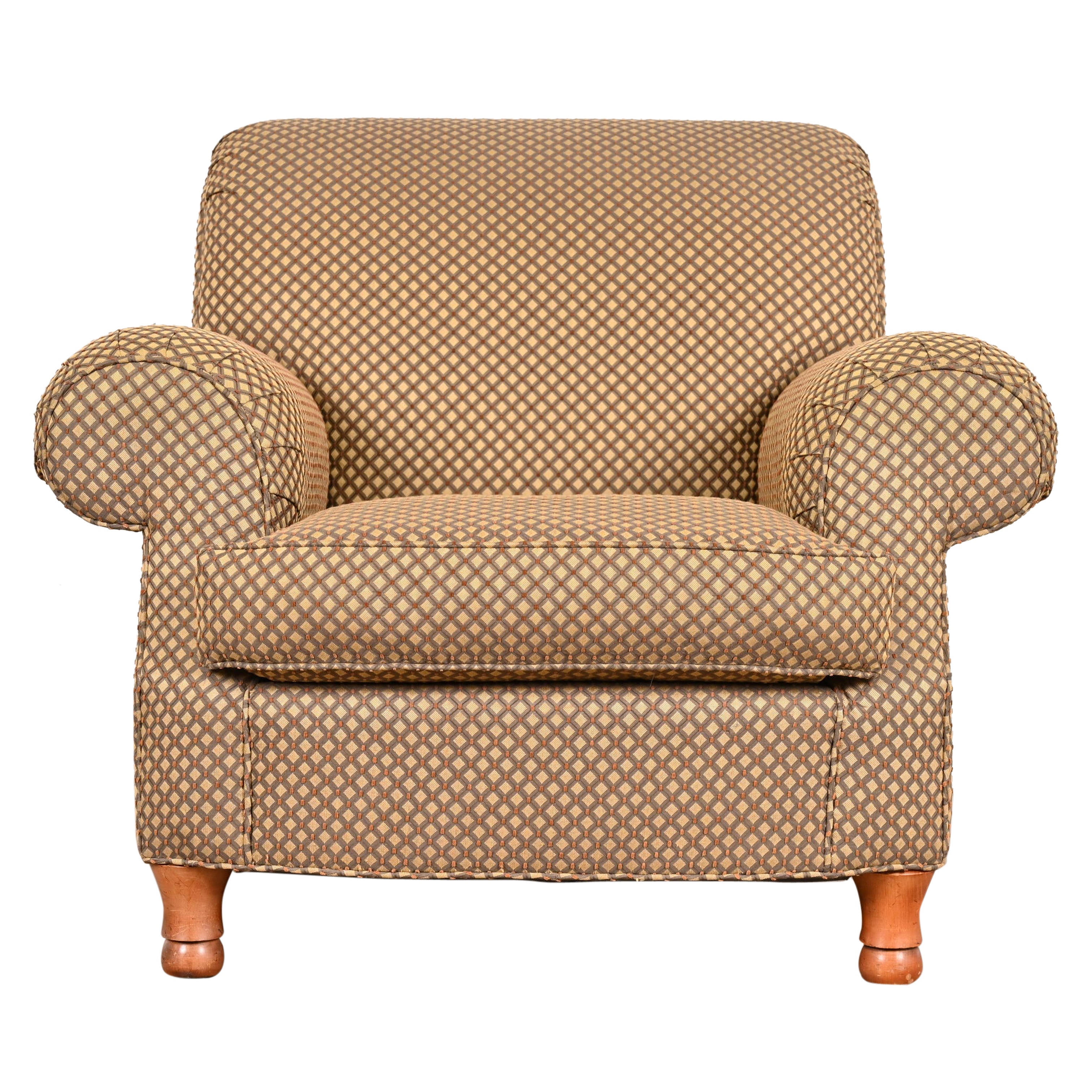 Baker Furniture Zeitgenössischer gepolsterter Loungesessel