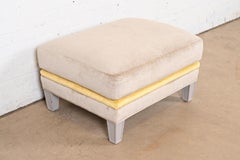 Baker Furniture Contemporary Upholstered Ottoman