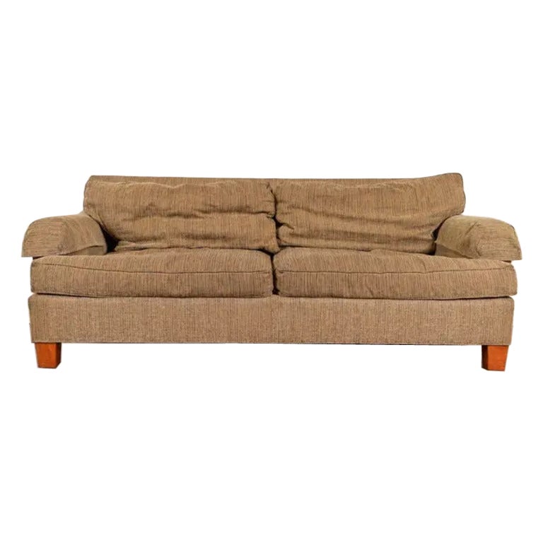 Baker Furniture Sofá tapizado contemporáneo en venta