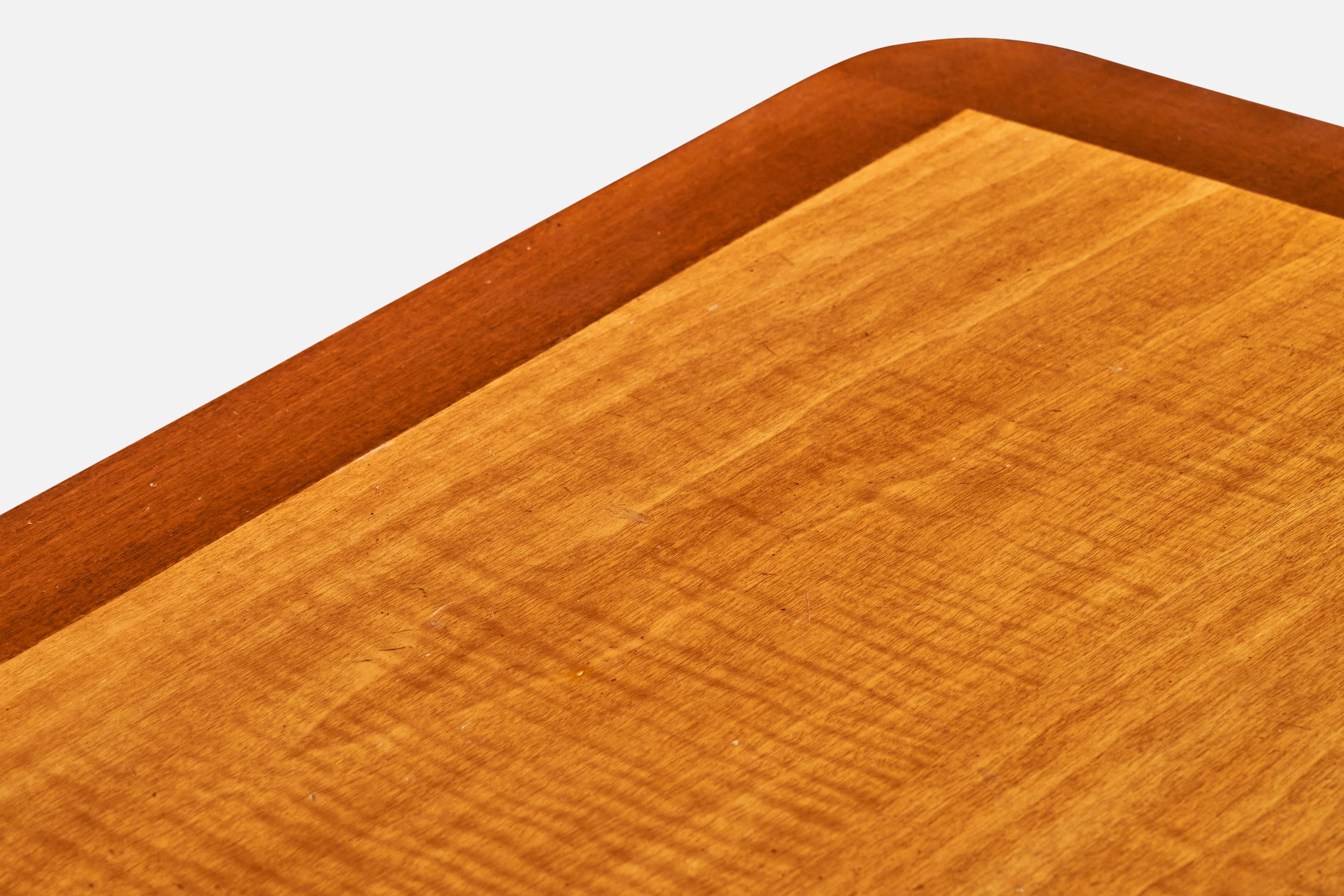 Baker Furniture, Dining Table, Maple, Teak, USA, c. 1950s 5