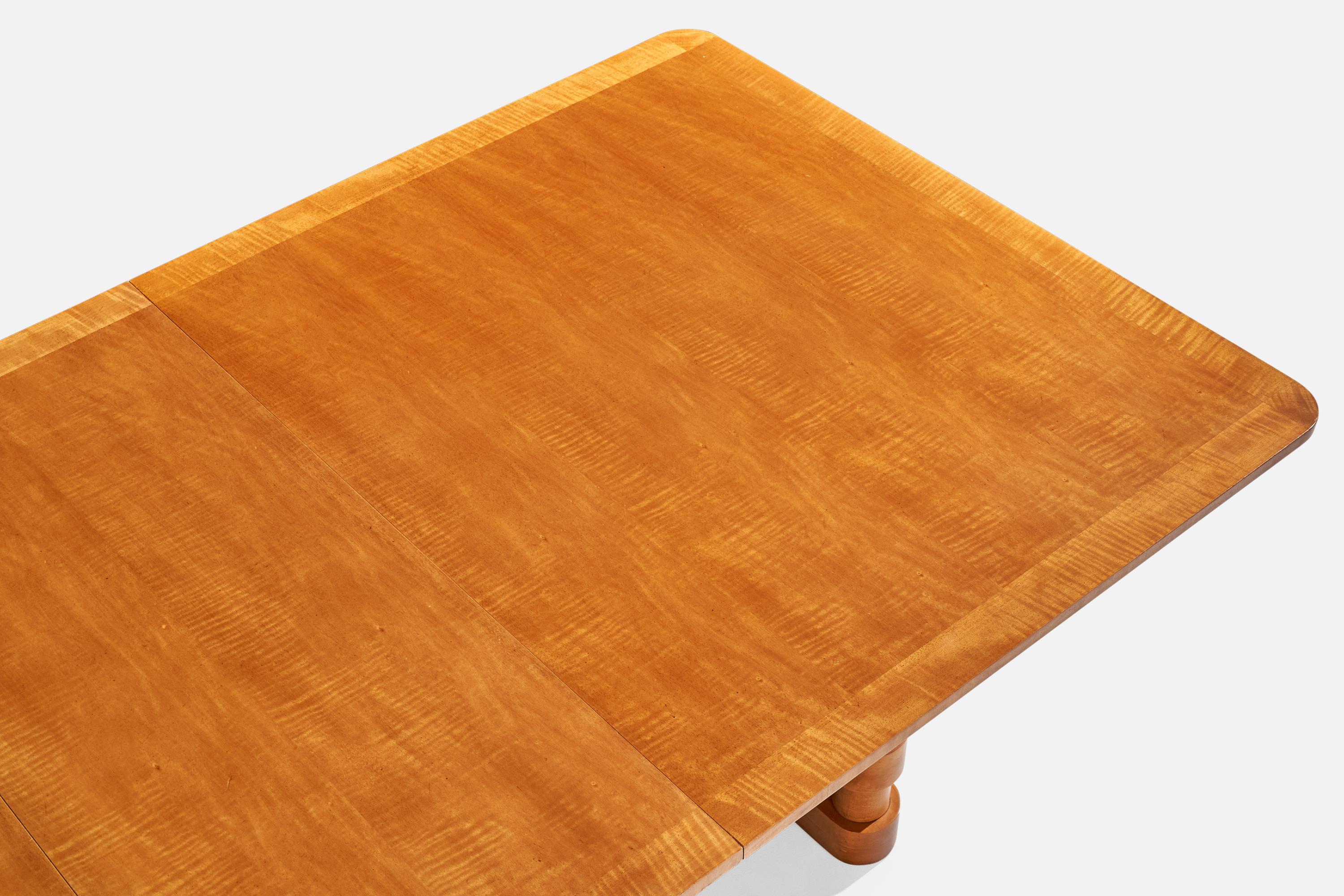 Baker Furniture, Esstisch, Ahorn, USA, ca. 1950er Jahre 2