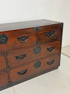 Baker Furniture Dresser in Manner of Antique Japanese Tansu, C. 1960s