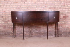 Baker Furniture Elegant Modern Regency Sideboard Credenza, Newly Refinished