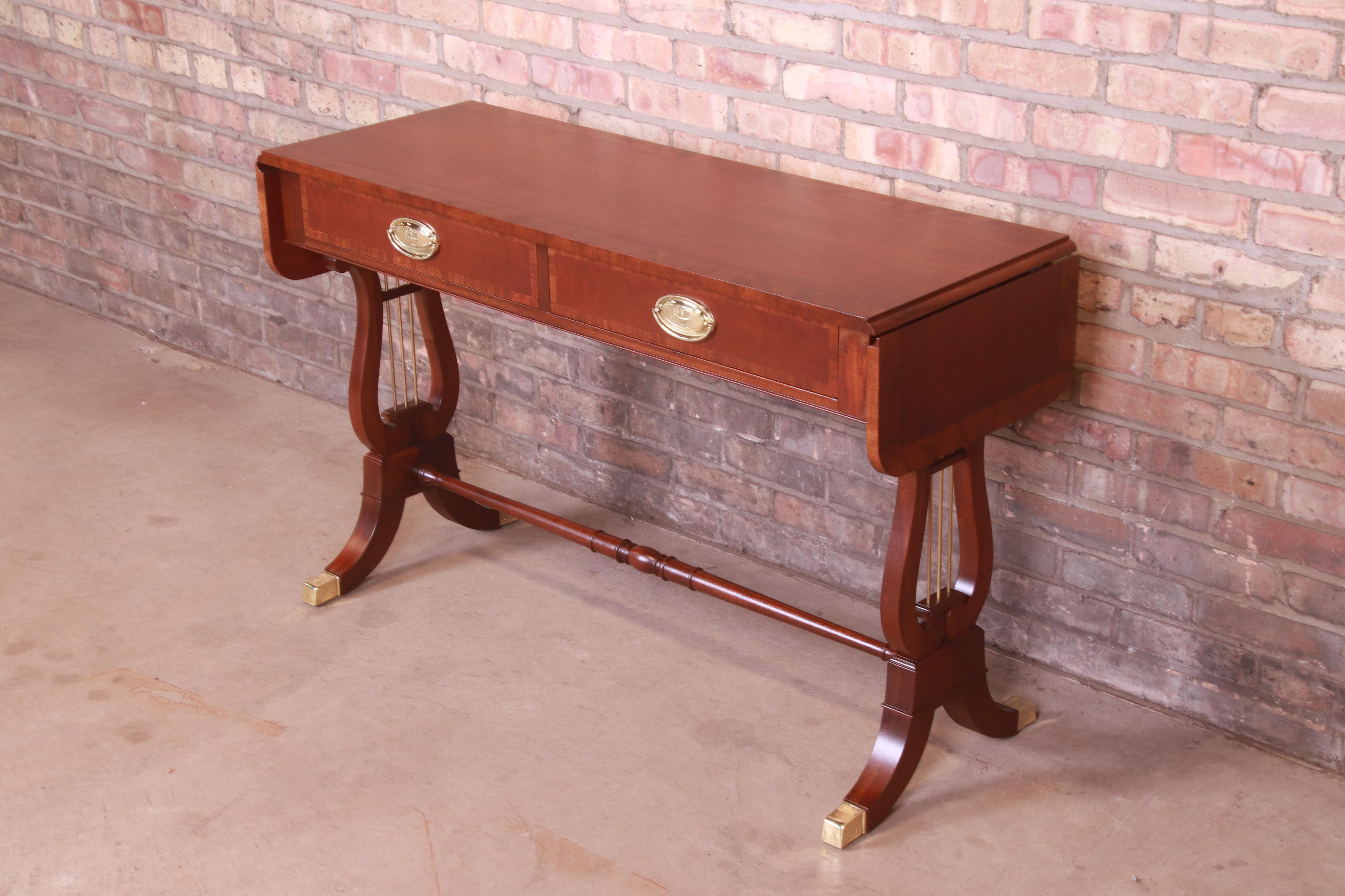 baker furniture console table