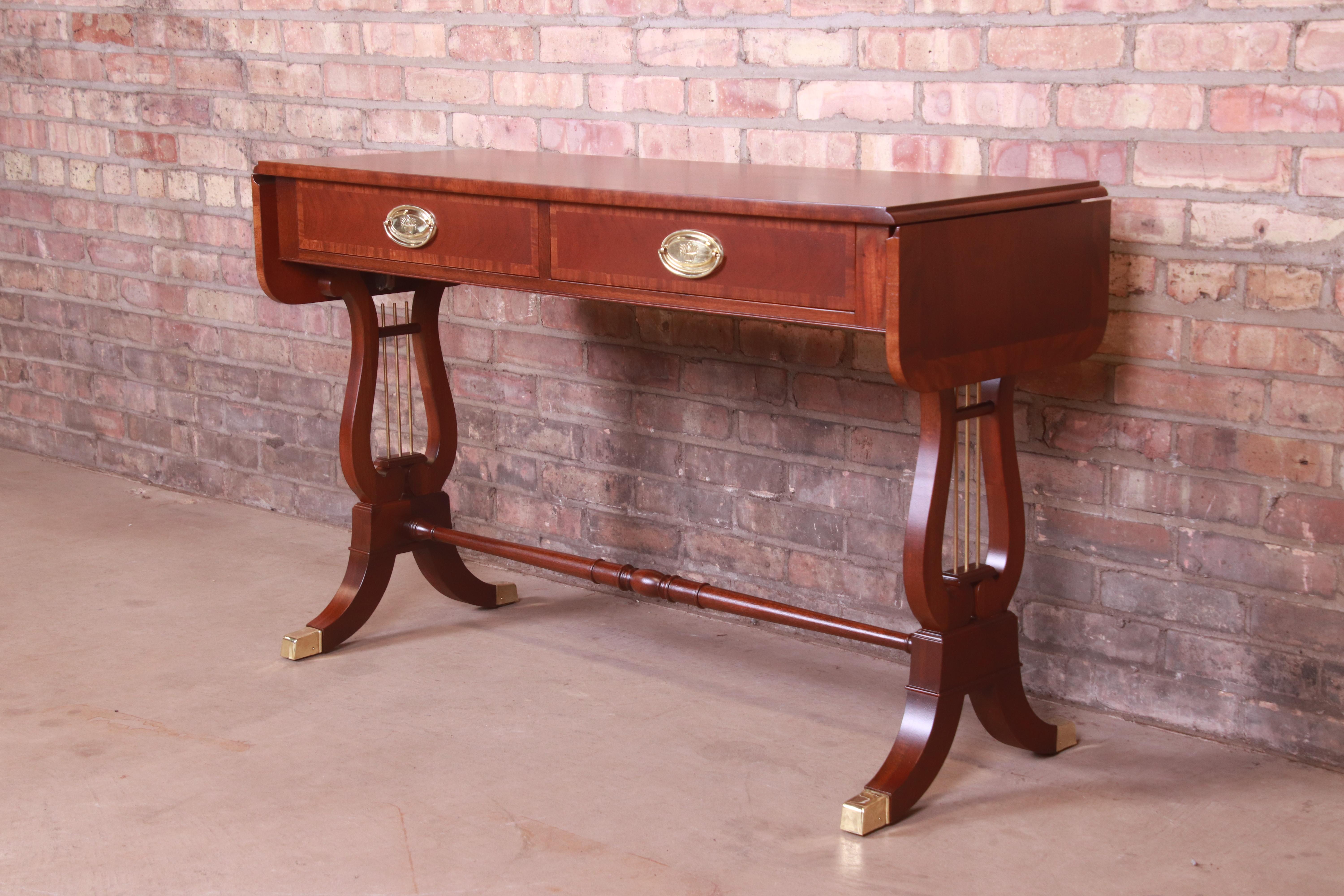 baker console table