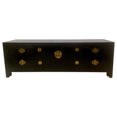 Vintage Baker Furniture Far East Collection Low Credenza