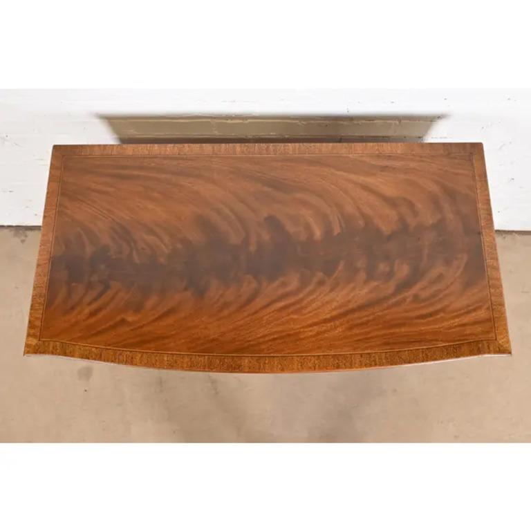 Baker Furniture Federal Inlaid Mahogany Sideboard or Buffet Server For Sale 4