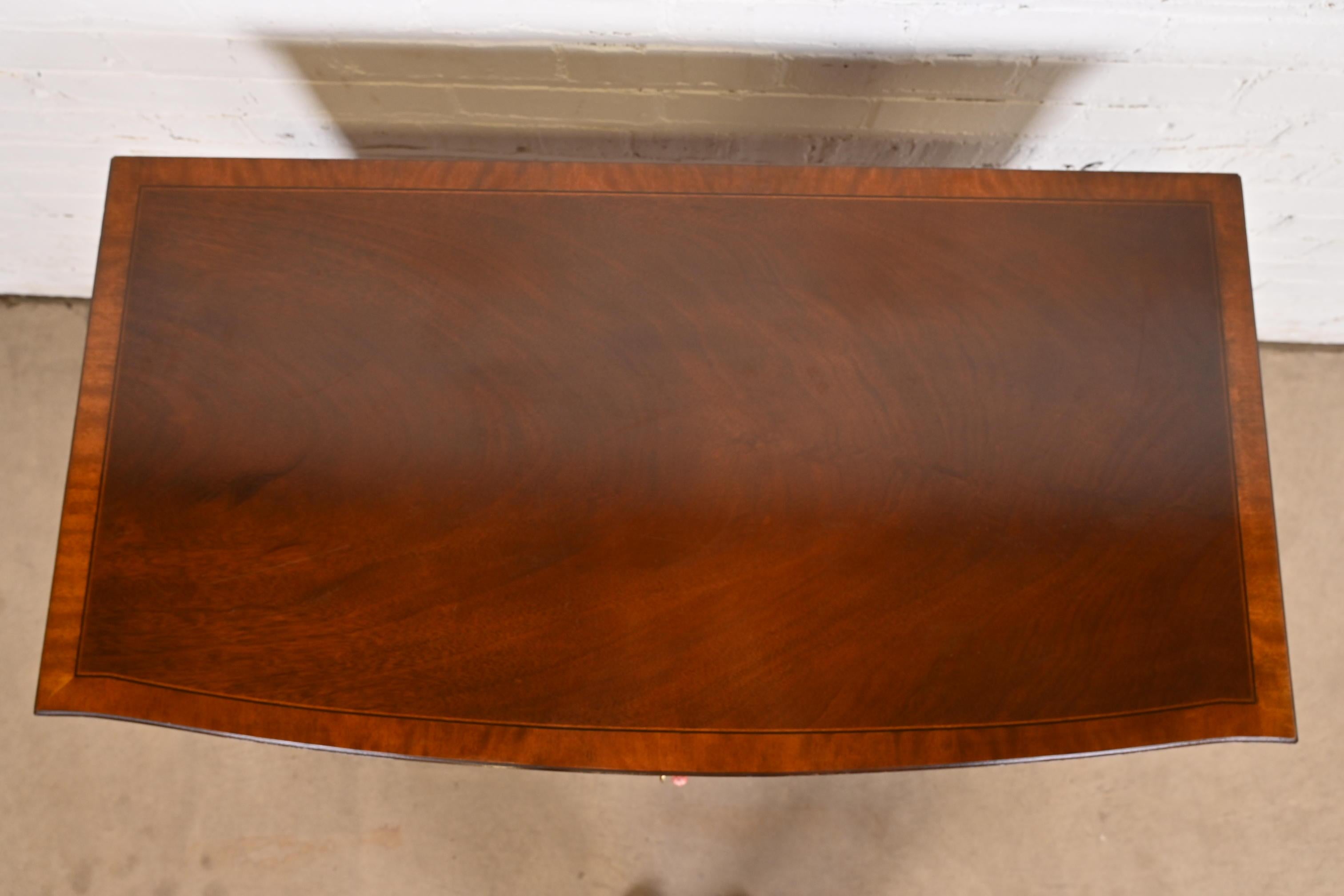 Baker Furniture Federal Inlaid Mahogany Sideboard or Buffet Server 4