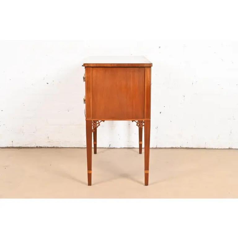 Baker Furniture Federal Inlaid Mahogany Sideboard or Buffet Server For Sale 5