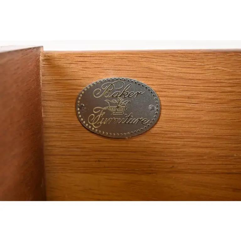 Baker Furniture Federal Inlaid Mahogany Sideboard or Buffet Server For Sale 2
