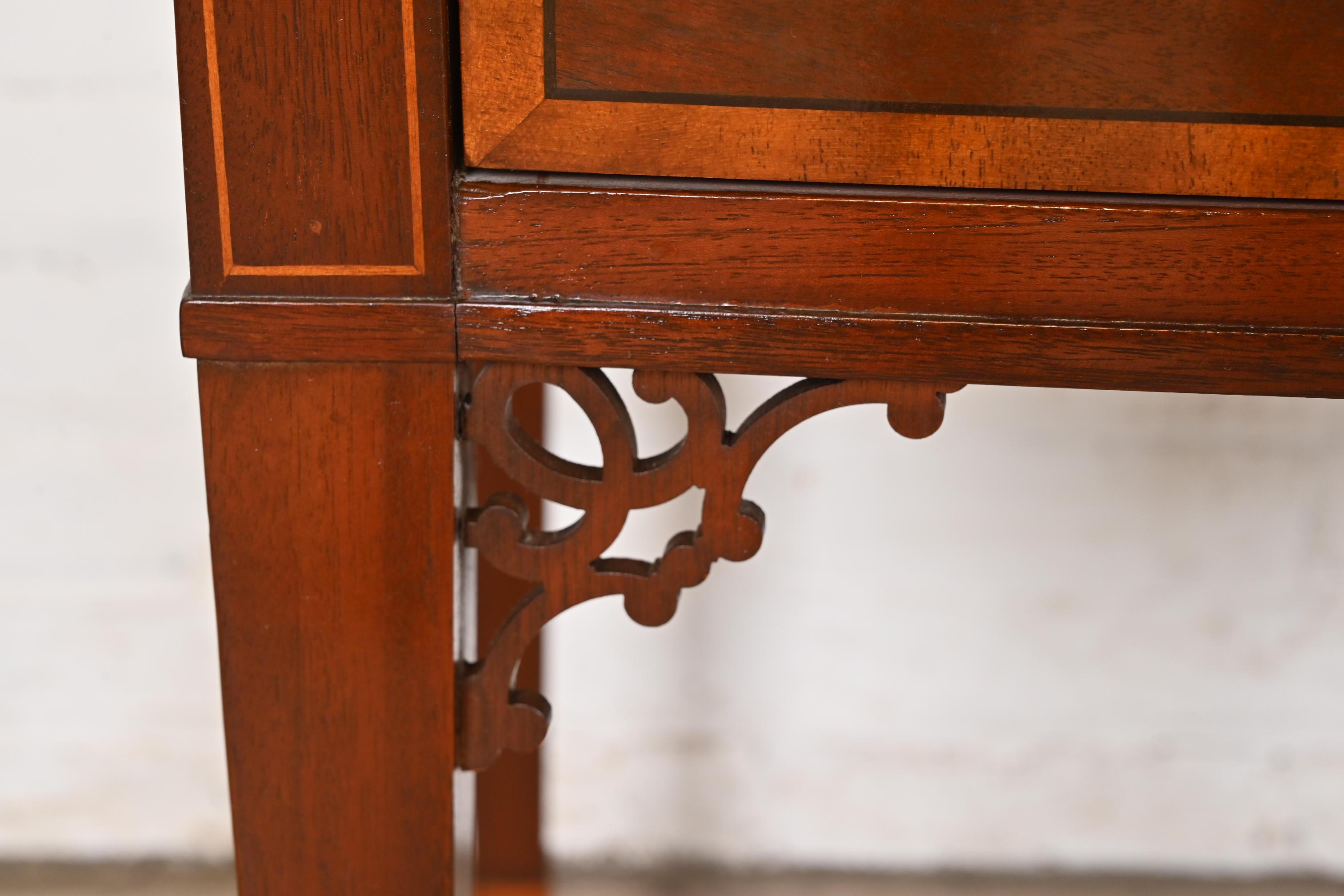 Baker Furniture Federal Inlaid Mahogany Sideboard or Buffet Server 3