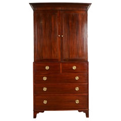 Baker Furniture Federal Mahogany Armoire Dresser or Linen Press