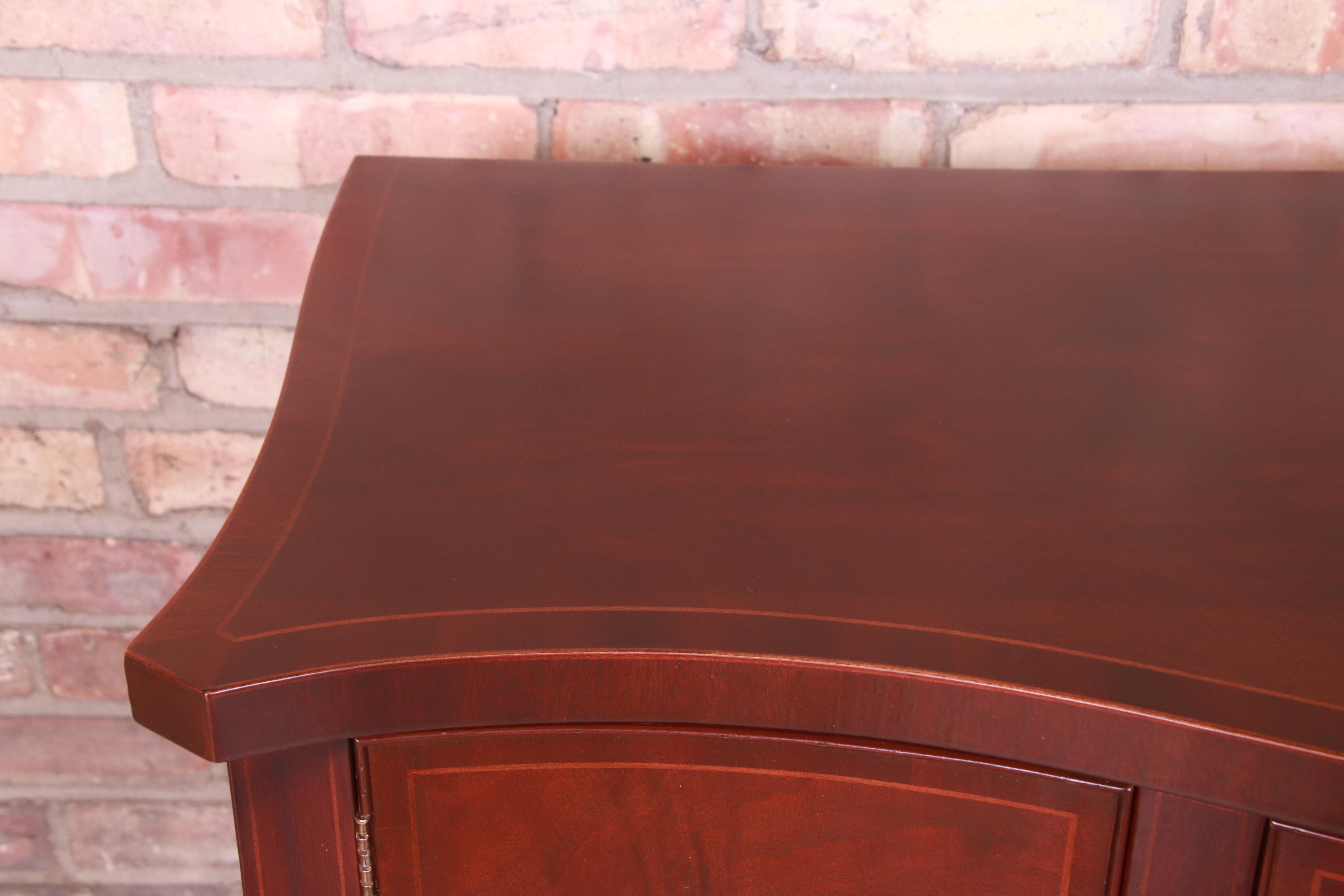 Baker Furniture Federal Mahogany Sideboard or Console 5