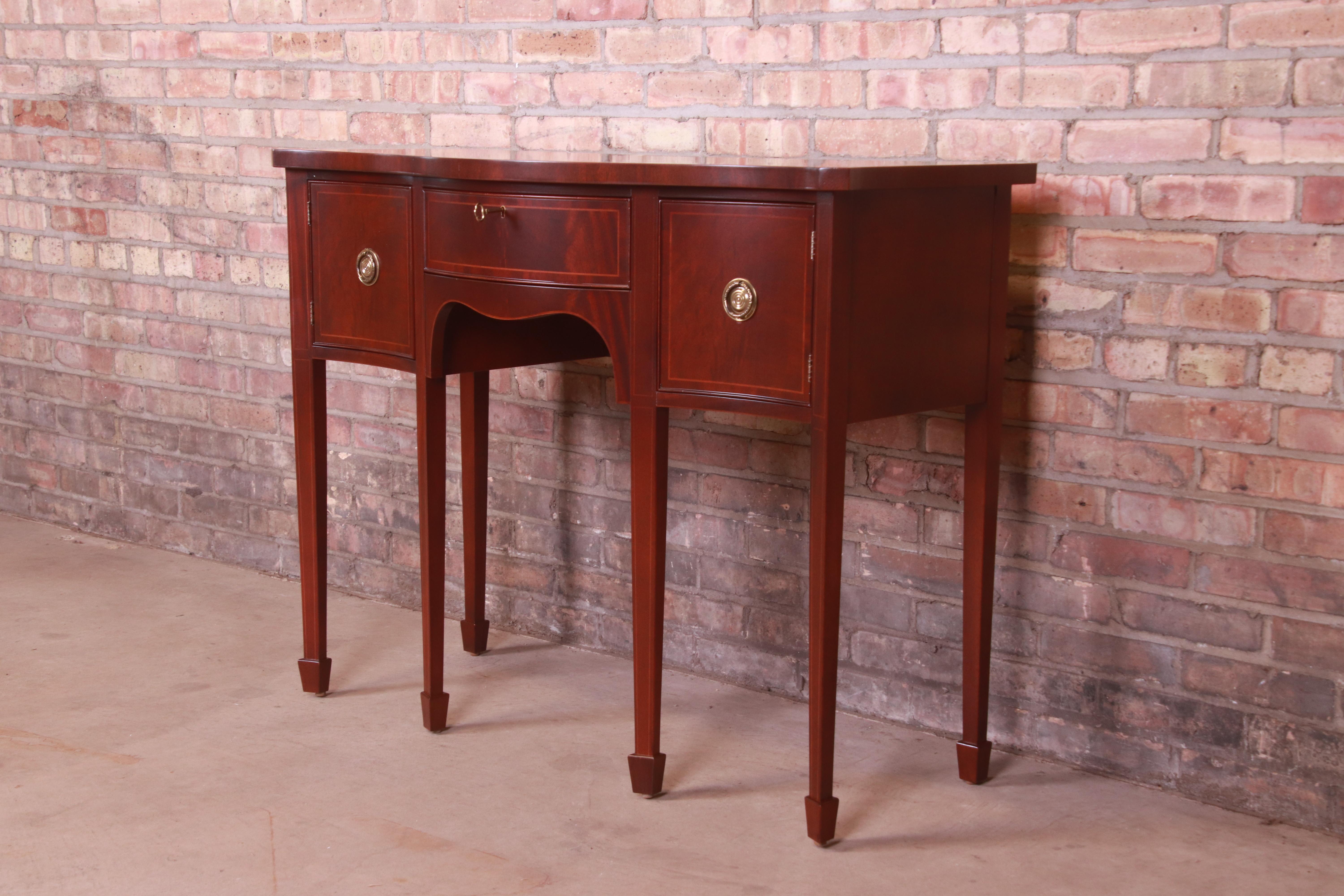 20th Century Baker Furniture Federal Mahogany Sideboard or Console