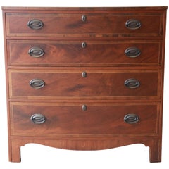 Baker Furniture Four-Drawer Mahogany Bachelor Chest