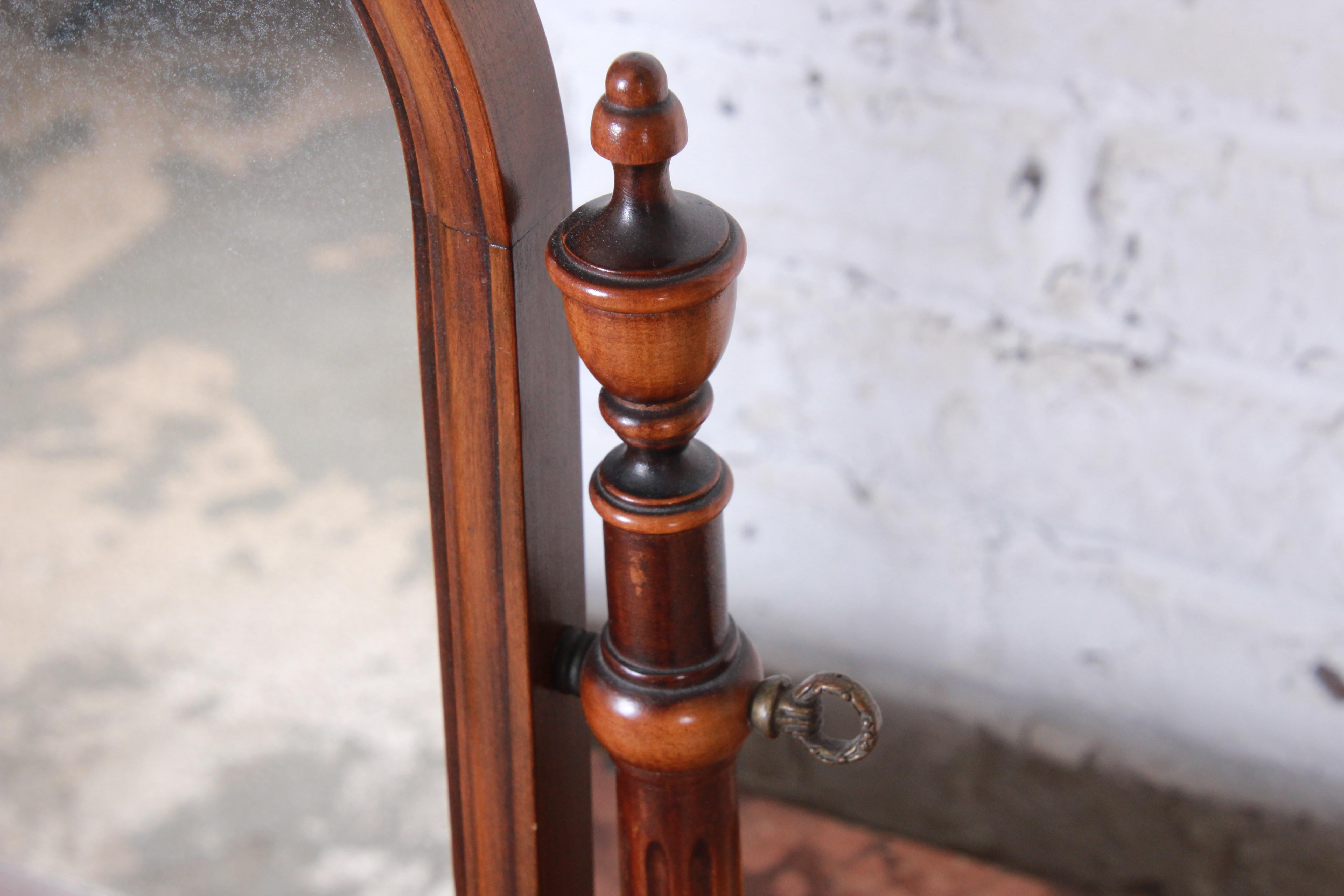 mahogany dresser mirror