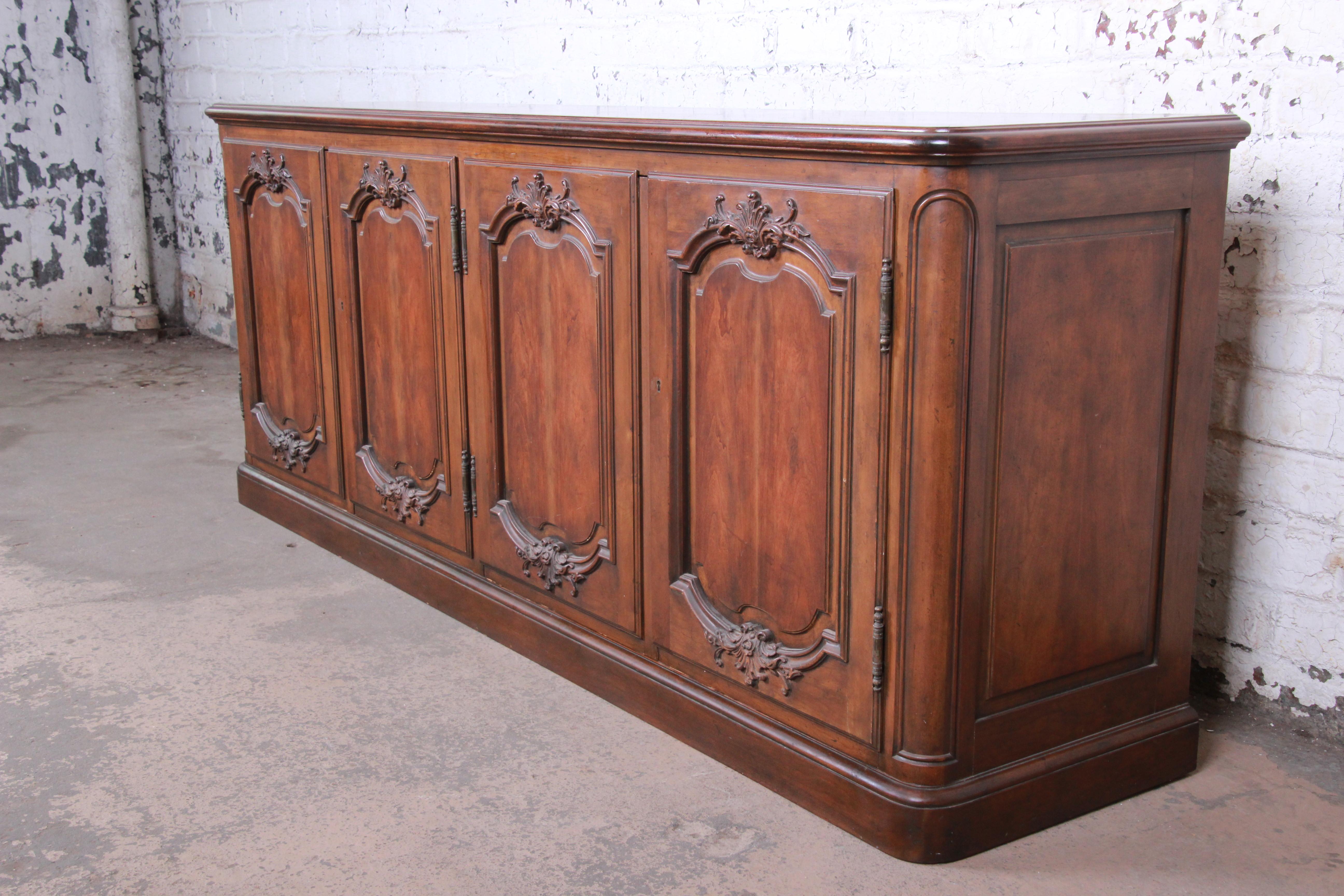 cherry wood liquor cabinet