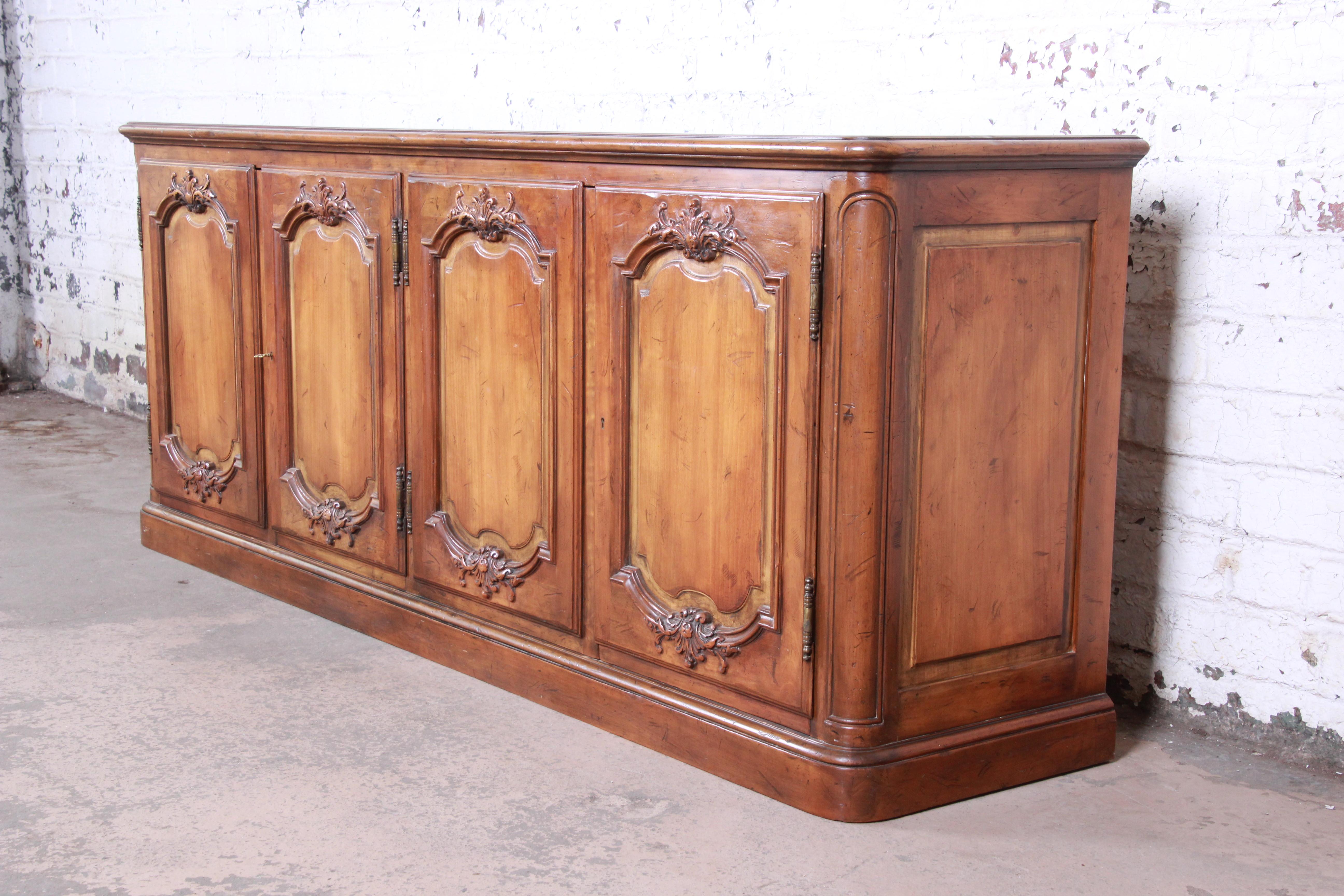 cherrywood credenza
