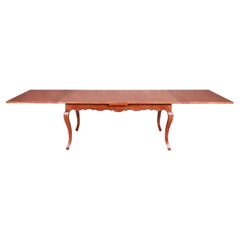 Baker Furniture French Country Harvest Farm Table, Newly Refinished