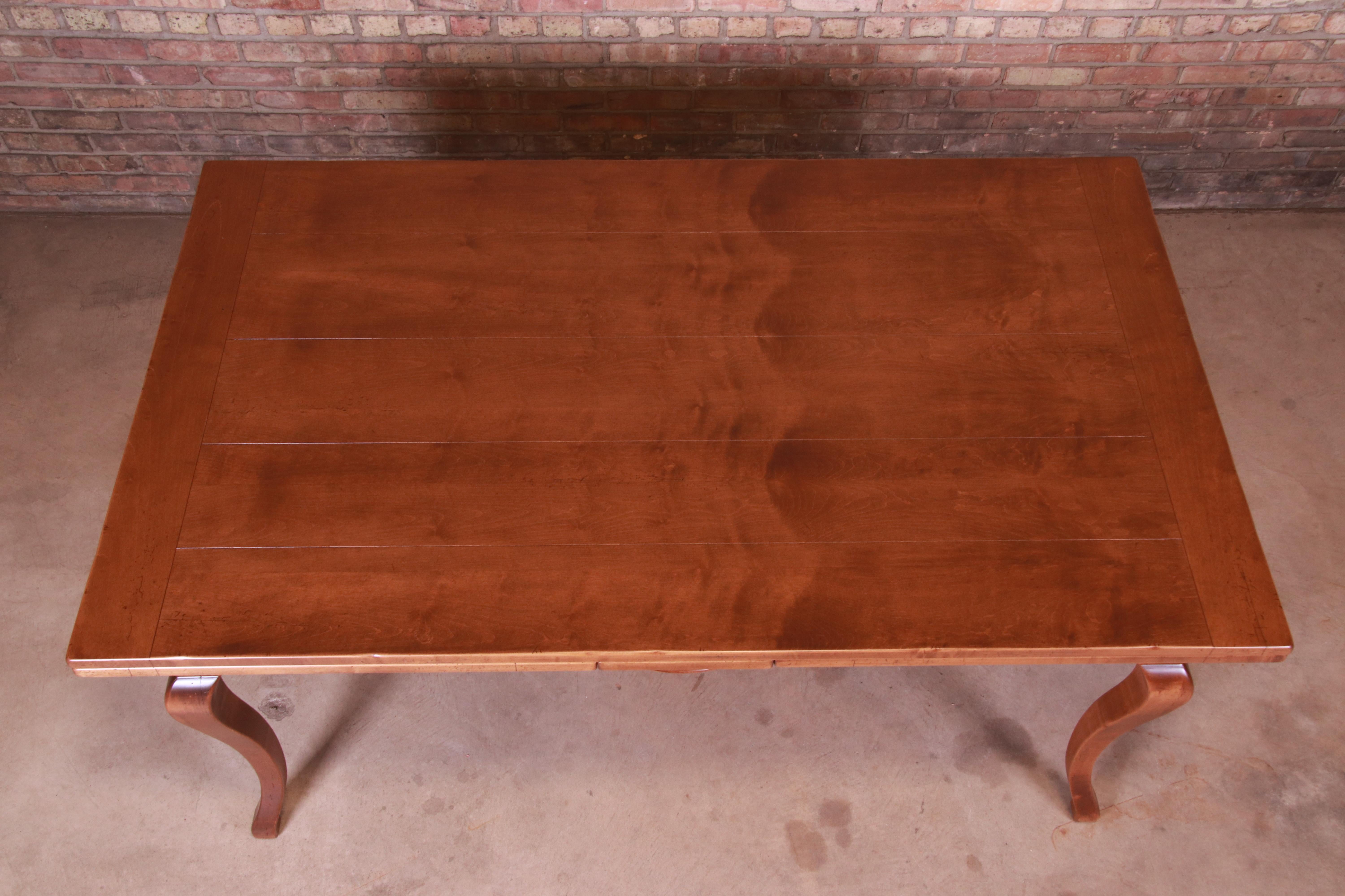 Baker Furniture French Country Harvest Farm Table, Newly Restored 4