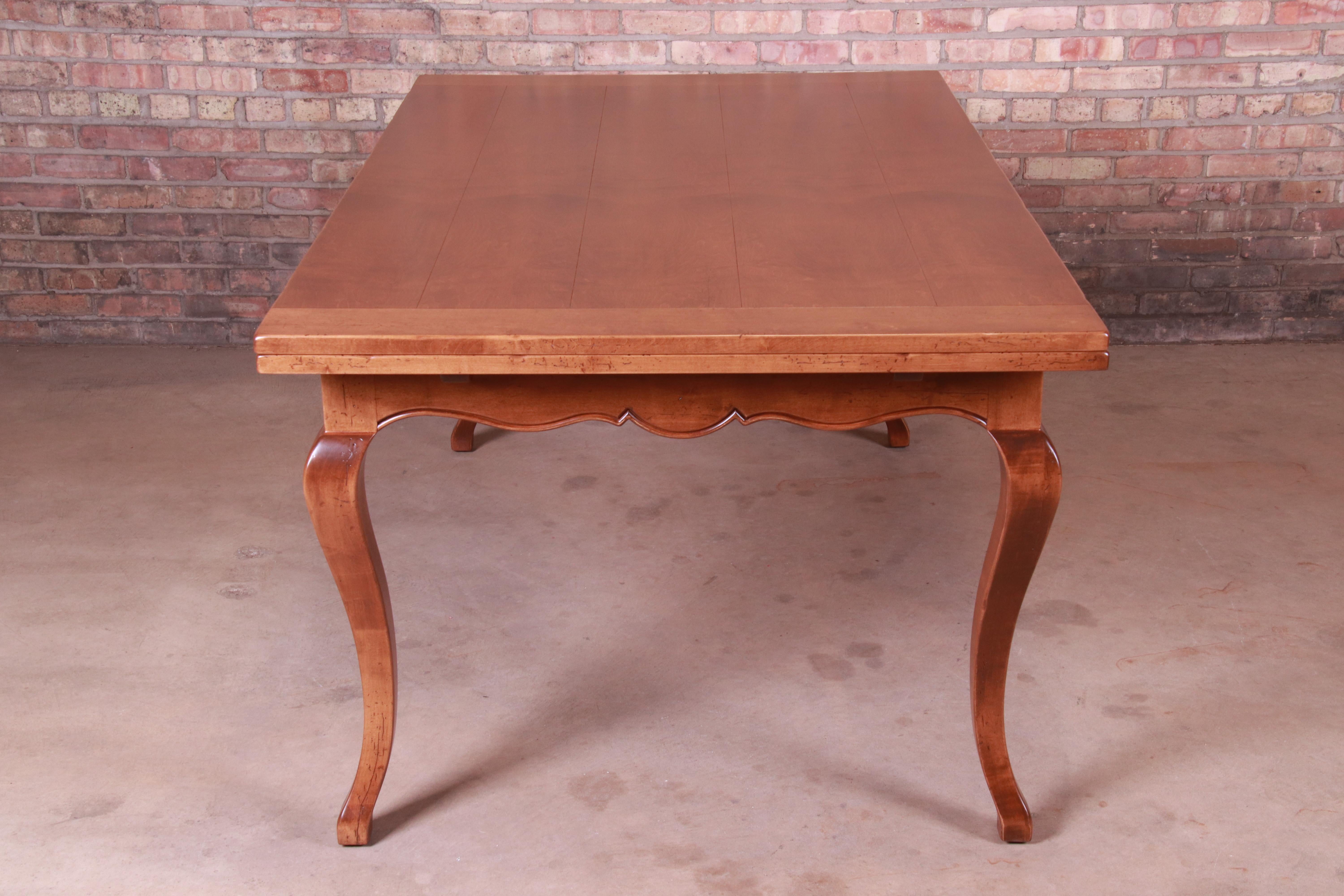 Baker Furniture French Country Harvest Farm Table, Newly Restored 5