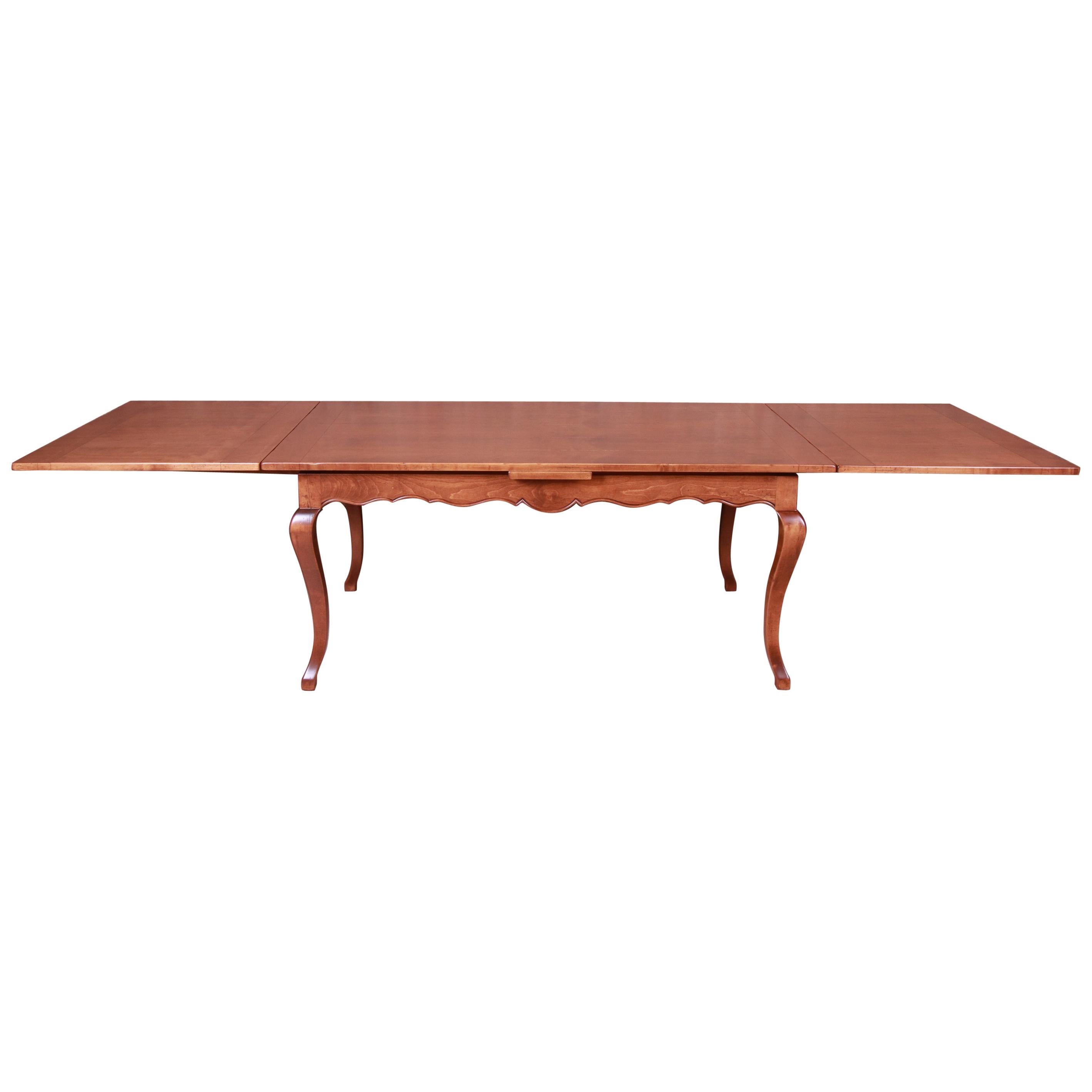 Baker Furniture French Country Harvest Farm Table, Newly Restored