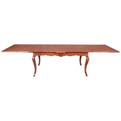 Baker Furniture French Country Harvest Farm Table, Newly Restored