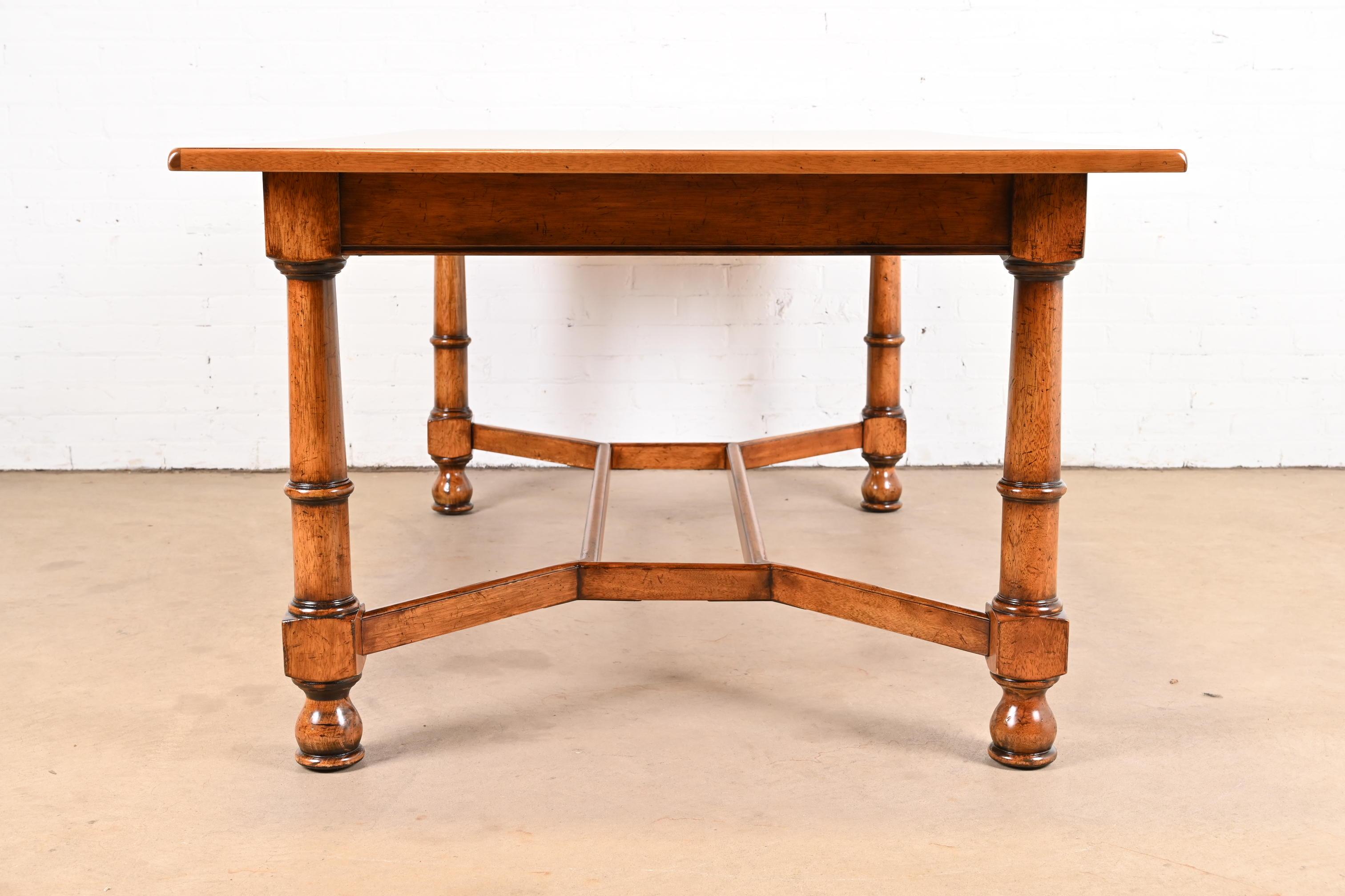 Baker Furniture French Country Maple Harvest Farm Dining Table 3