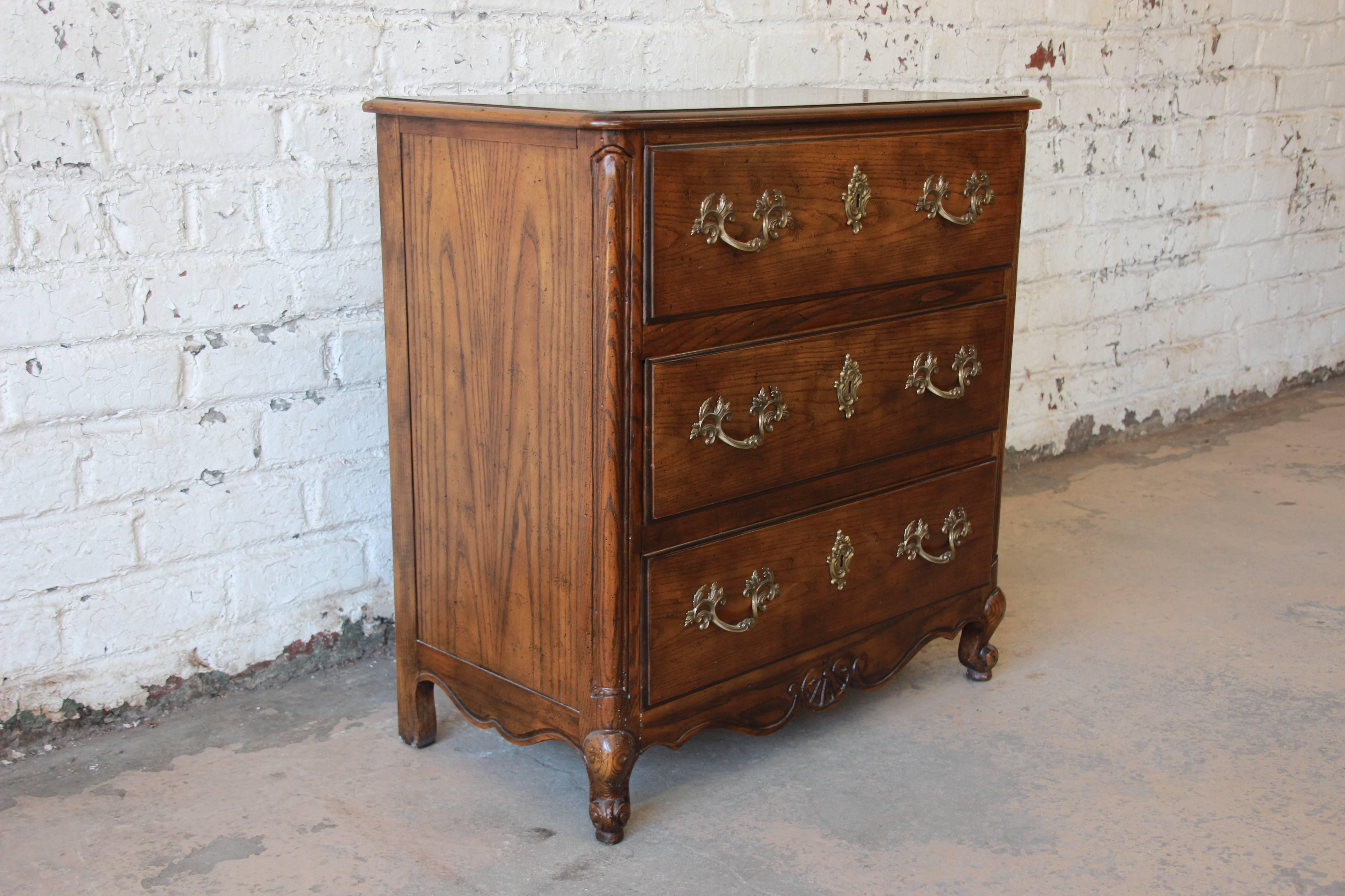 Inlay Baker Furniture French Louis XV Style Chest of Drawers