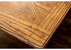 Baker Furniture French Louis XV Style Parquet Dining Table