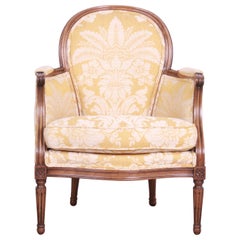 Baker Furniture French Louis XVI Bergère Chair