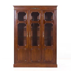 Baker Furniture French Louis XVI Mahogany China Cabinet