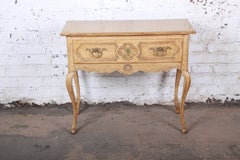 Baker Furniture French Provincial Louis XV White Oak Buffet Server