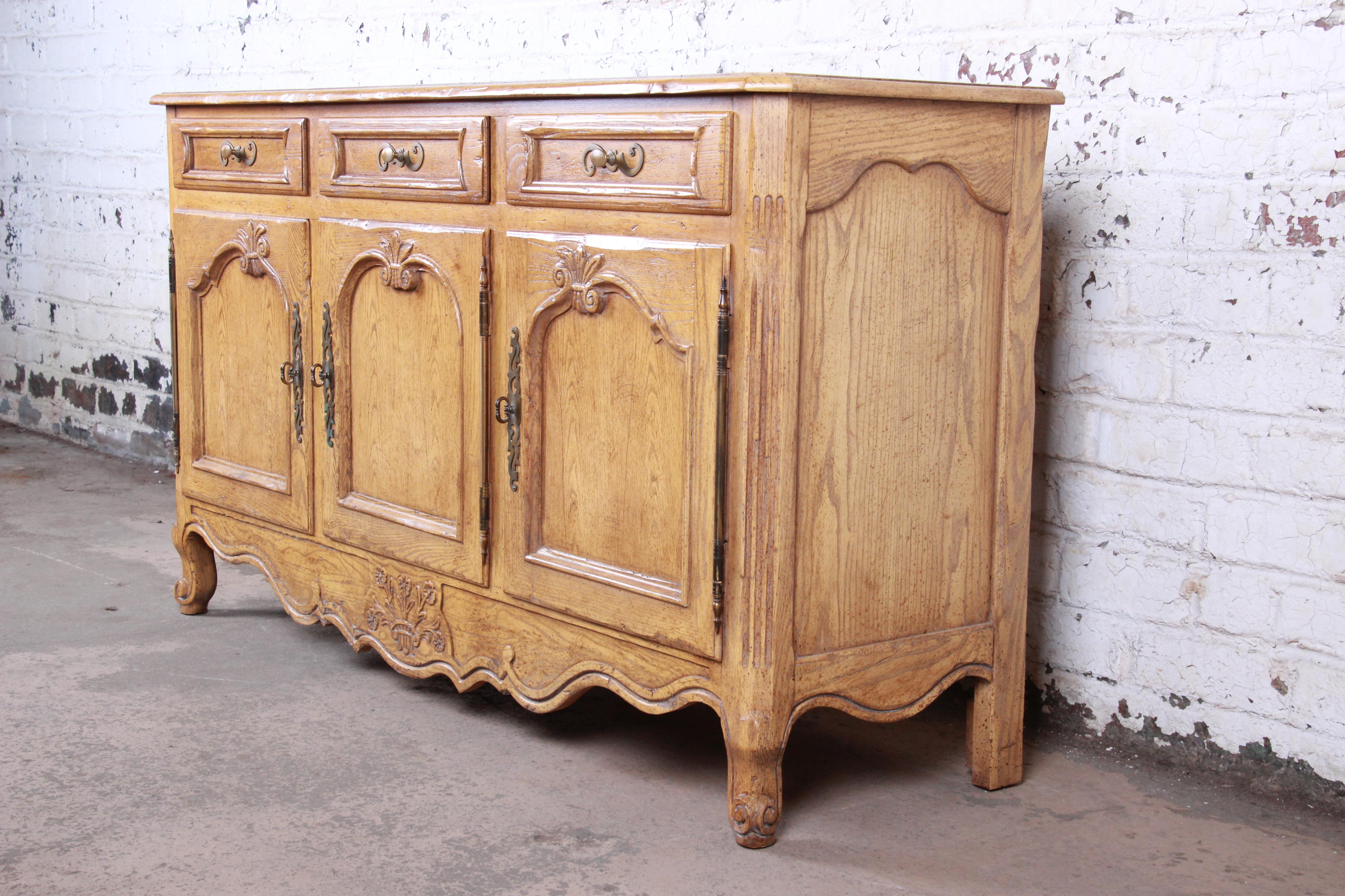 french provincial credenza