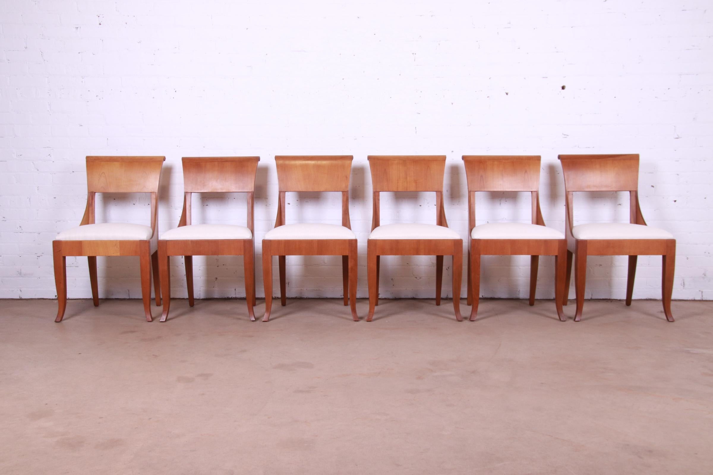 baker regency dining chairs