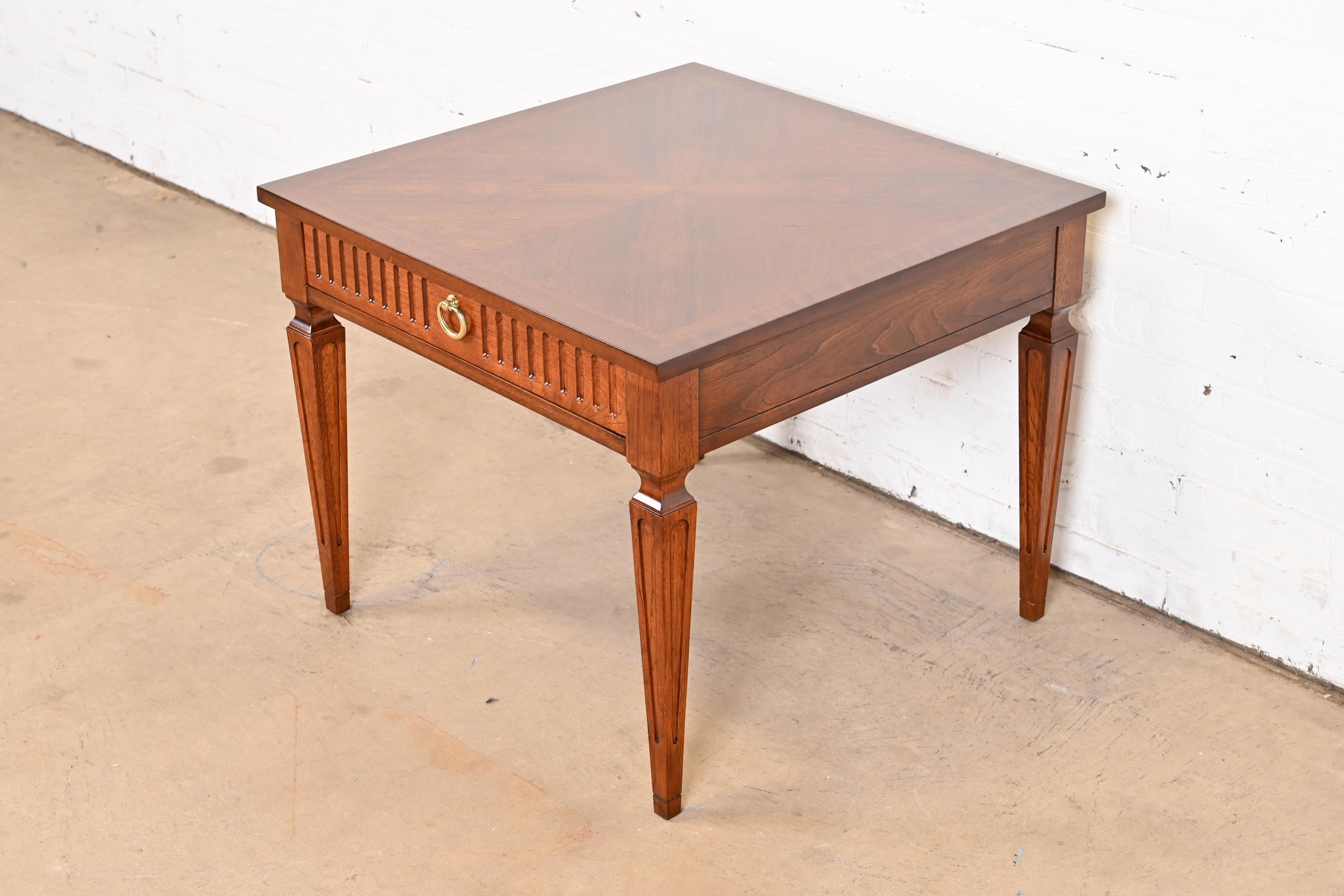A gorgeous French Regency Louis XVI style nightstand, tea table, or end table

By Baker Furniture, 